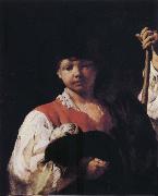 PIAZZETTA, Giovanni Battista Beggar Boy oil on canvas